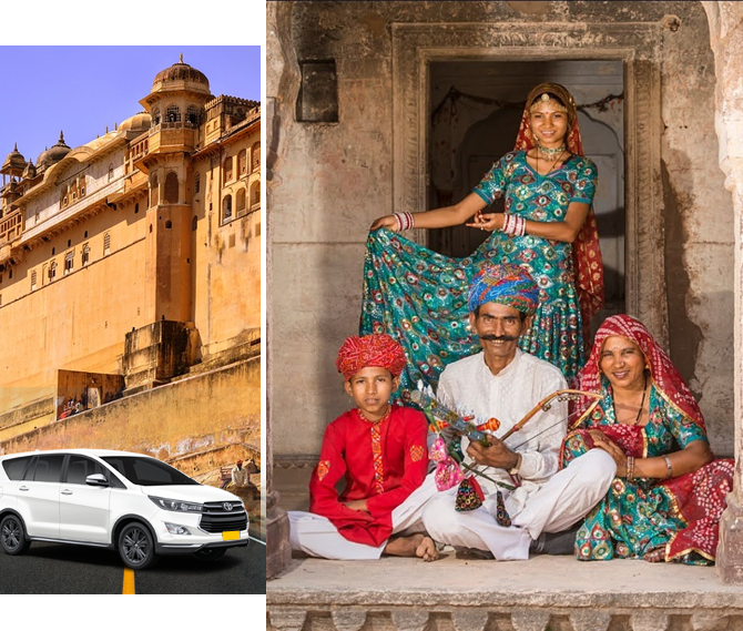 Jaipur City Tour Cab